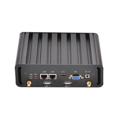 खरीदें मिनी कंप्यूटर औद्योगिक इंटेल I3 4005U 5005U I5 4200U 5200U HD ग्राफिक्स 500 पोर्टेबल फैनलेस औद्योगिक Win10 मिनी पीसी online manufacture