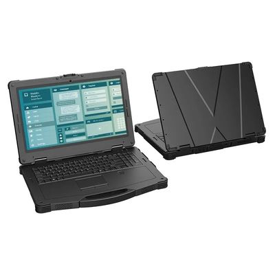खरीदें 15.6 Inch IP65 i5/i7 Windows 11 GPS/ 4G/WiFi/BT Industrial military Rugged Laptops Notebook Computer online manufacture
