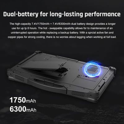 खरीदें 15.6 Inch IP65 i5/i7 Windows 11 GPS/ 4G/WiFi/BT Industrial Military Rugged Laptop PC online manufacture