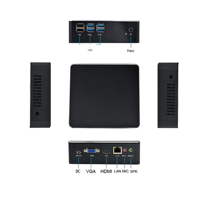 Sunspad NUC i3 4500U Intel कोर ग्राफ़िक्स कार्ड win10 i5 4200U मिनी PICE/SB2.0/3.0/ बेयरबोन पीसी पोर्टेबल मिनी पीसी