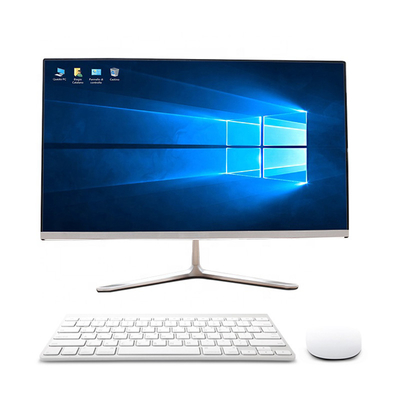 Intel Core I3 10100 I5 10400 AIO डेस्कटॉप कंप्यूटर DDR 4GB 8GB SSD 120GB 256GB