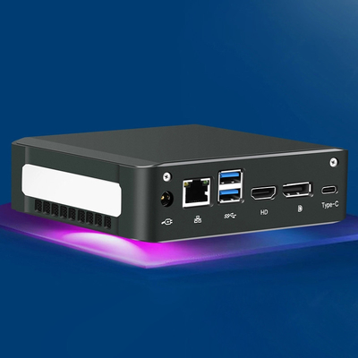 4K आउटपुट 8G/256GB SSD मिनी डेस्कटॉप कंप्यूटर I7 प्रोसेसर डुअल डिस्प्ले सपोर्ट